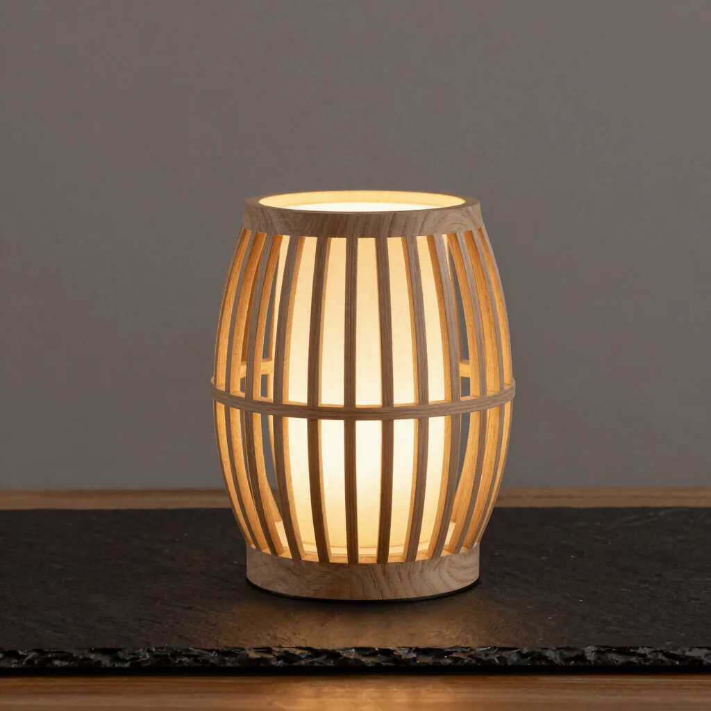 Lattice-shaped shade shown in the sample collection